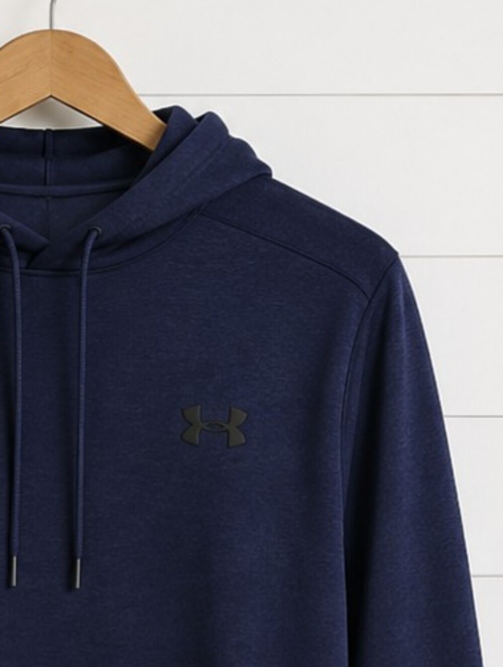 Under Armour Fleece Twist Navy Black Mens Sz M NWT